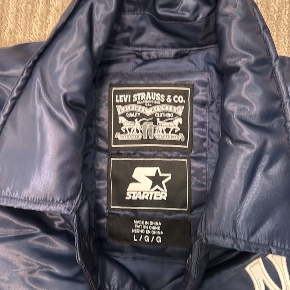 Levi’s x Starter NY Yankees Jacket NWT Size Large - Picture 11 of 16